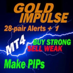 GOLD Impulse With Alert MT4 FOR BUILD 1420+